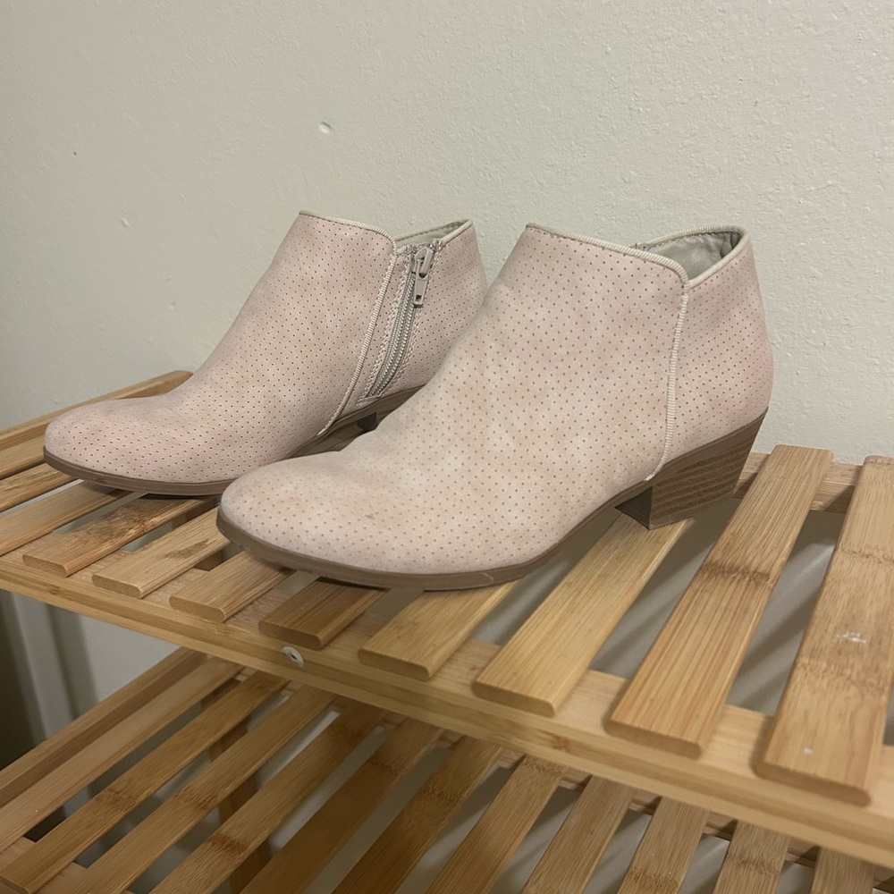 St. John's Bay Light Tan Ankle Booties